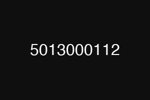 5013000112