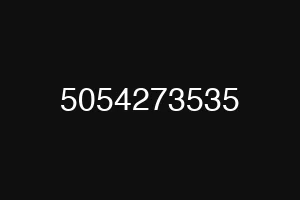 5054273535