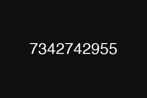 7342742955