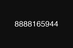 8888165944