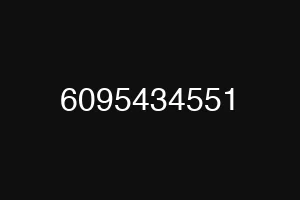 6095434551