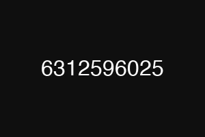 6312596025